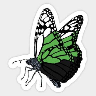 Neutrois Butterfly Sticker